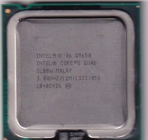 INTEL Core 2 Quad Q9650 起動確認済み 中古品