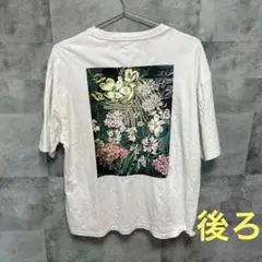 【Nilwayニルウェイ】半袖プリントTシャツ　白