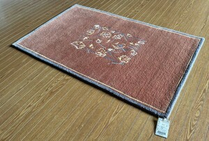【120×70】ウール◆ネパール製絨毯・カーペット・ラグ・マット■2802-15