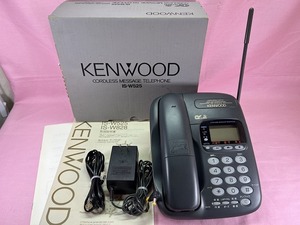 922★値下げ☆当時物　KENWOOD　IS-W525　留守番コードレステレホン　箱・説明書付　※ジャンク　電話機　現状品☆★