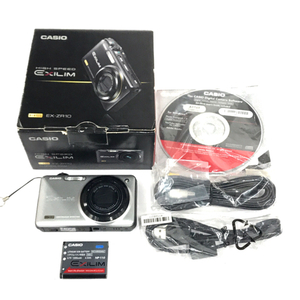 CASIO EXILIM EX-ZR10 5.0-35.0mm 1:3.0-5.9 コンパクトデジタルカメラ QR053-228