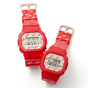 腕時計 カシオ ラバーズコレクション2020 LOV-20B-4JR ペアウォッチ CASIO G-SHOCK／BABY-G 送料無料