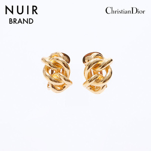 クリスチャンディオール Christian Dior イヤリング ゴールド
