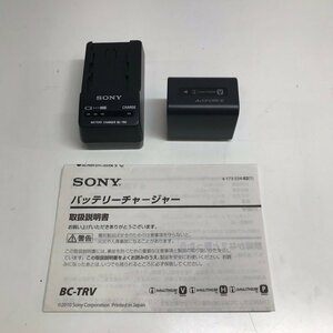 SONY ソニー バッテリーチャージャー BC-TRV 240506RM500072