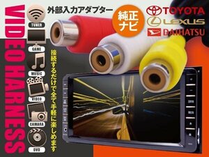 【ネコポス限定送料無料】VTRアダプター NDDP-W52R/D52R DVDナビTV DVDチューナー(R)