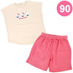 ハローキティ Tシャツ&パンツ 上下セット 90cm 女の子 子供 キッズ サンリオ sanrio