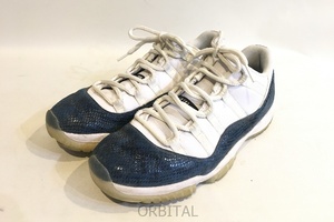 二子玉)ナイキ エアジョーダン 11 レトロ ロー AIR JORDAN 11 RETRO LOW LE SNAKE CD6846-102 メンズ 27.5cm