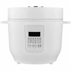 コンパクトライスクッカー 3合炊き HK-RC03 ホワイト (1台) 炊飯器