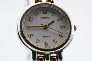 セイコー クレオ ラウンド 2P21-0C00 クオーツ レディース 腕時計 SEIKO