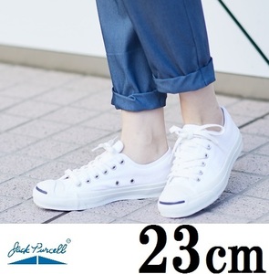 新品正規 CONVERSE ジャックパーセル 白 23cm / コンバース JACK PURCELL ホワイト