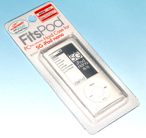 第5世代 iPod nano ハードケース 保護フィルム/Dカバー付 ホワイト 新品・未使用