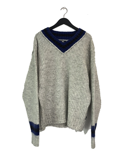 STUSSY MOHAIR TENNIS SWEATER SIZE L