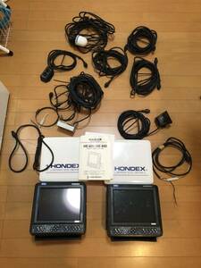 ホンデックス・HE-820-BO＆HE-840-BO（中古品セット）