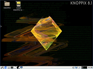 [送料込] KNOPPIX 8.1 日本語版 DVD （LibreOffice付）