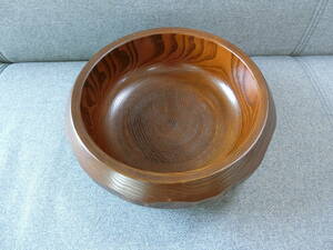 木立彫菓子鉢