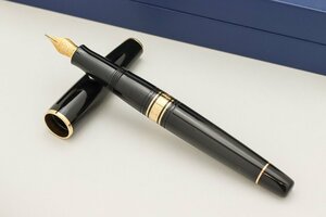 (18K) WATERMAN ウォーターマン 万年筆 キャップ式 ペン先18K/750刻印 ブラック※筆記未確認◆おたからや【C-A48834】同梱-2