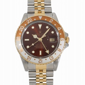 ロレックス GMTマスター 16753 ブラウン メンズ 中古 送料無料 腕時計