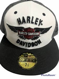 新品 NEW ERA ニューエラ HARLEY-DAVIDSON ハーレーダビッドソン ベースボールキャップ 7 3/8 帽子 ハーレー