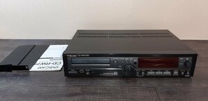 01D06■TASCAM　CD-RW750 CDレコーダー プレーヤー 取説 リモコン付属■