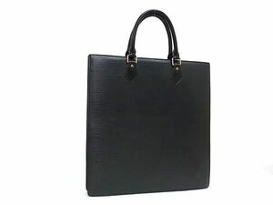 1円 ■美品■ LOUIS VUITTON ルイヴィトン M59082 ルイヴィトン エピ サック プラ ハンドバッグ トートバッグ ノワール ブラック系 BL0027