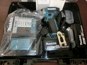  Makita マキタ 充電式インパクトドライバー TD173DRGX マキタブルー 未使用品 同梱不可品 1円スタート