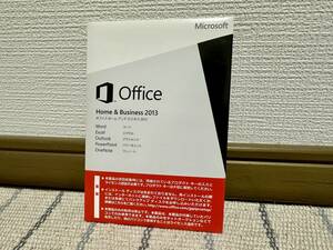 ★正規品 OEM版★★サポート可能★ Microsoft Office Home and Business 2013 パッケージ プロダクトキーカード オフィスソフト 開封済み