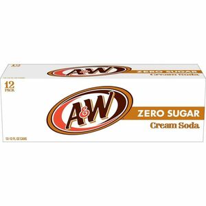 Cream Soda Zero Sugar, 12 Fl Oz Cans, 12 Pack 海外 即決