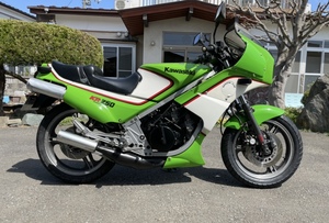 ☆★ Kawasaki KR250 純正ノーマル カワサキ KR250A 84年式 中古13610km 程度機関良好 各部修理済み 他付属部品あり KR KH SS★☆