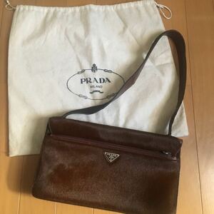 PRADA プラダ ハラコ　ショルダーバック