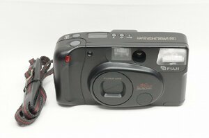 【アルプスカメラ】FUJIFILM フジフィルム TELE CARDIA SUPER-N DATE ブラック 35mmコンパクトフィルムカメラ 220722i