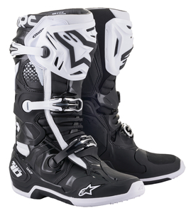 US 13 (約29cm) ALPINESTARS アルパインスターズ TECH 10 ブーツ ブラック/ホワイト SZ 13