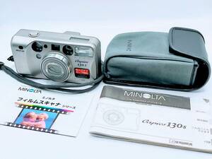 ★美品 動作確認済み★ミノルタ MINOLTA CAPIOS 130 S コンパクトカメラ#148