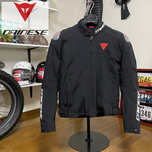 未使用☆定価97,900円☆DAINESE INDOMITA D-DRY XT JACKET ダイネーゼ ナイロンウインタージャケット ブラック/48