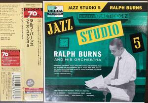 Ralph Burns / Jazz Studio 5 中古CD　国内盤　帯付き 紙ジャケ　24bitデジタルリマスタリング　初回プレス完全限定盤　世界初CD化 