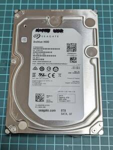 [動作確認済み] Seagate (シーゲイト) Archive HDD 8TB 3.5 8TB 内蔵ハードディスク SATA 5900RPM ST8000AS0002