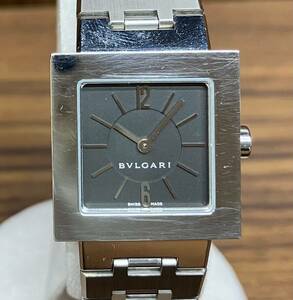 BVLGARI ブルガリ クアドラード クォーツ レディース 時計 SQ22SS スクエア