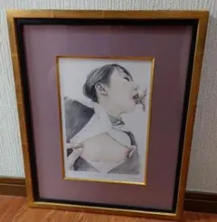 石川吾郎 「CAの女 5」絵画 リトグラフ 真筆