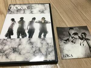 LOKA DVD 【ECHOEZ EUROPE TOUR 2014 DIARY 】ステッカー付き　　【supe、UNDIVIDE　SEX MACHINEGUNS関連 】