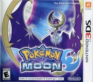 海外限定版 海外版 3DS Pokemon Moon ポケモン ムーン