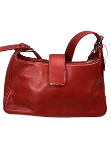 COACH◆バッグ/レザー/RED/A1S-7789