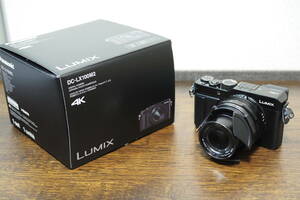 Panasonic パナソニック LUMIX DC-LX100M2 　 22年９月新品購入ショット数352回 （美品）オマケ付き