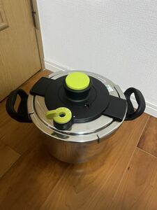 【中古】T-fal ティファール 圧力鍋 clipso 6L IH