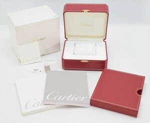 Cartier カルティエ COWA 0043 空箱 外箱 内箱 説明書 冊子 コマ付 W31078M7 パシャC メリディアン GMT メンズ 腕時計 RL-272M/000