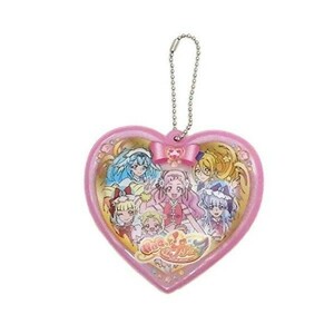 プリキュア HUGっと!プリキュア リフレクター 反射 マスコット キーホルダー ハート 暗いところで光に反射 安心 新品 未開封