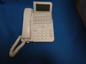 【１週間保証付き】残り１台　美品です。/NTT ZX-(24)STEL-(1)(W) 　ZX-24キースター標準電話機-「1」「ホワイト」/領収書発行可