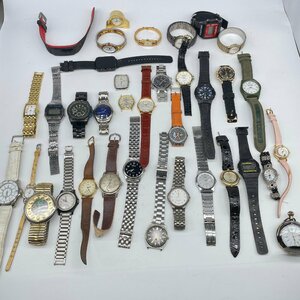 【80】腕時計 まとめ ジャンク品 現状品 不動品 SEIKO ALBA CITIZEN Q&Q CASIO 等 メンズ レディース 等