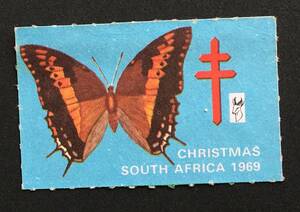 南アフリカのクリスマスシ－ル １９６９年