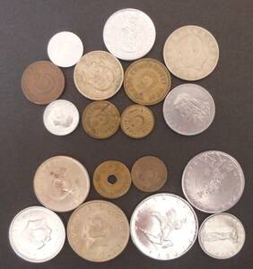 トルコ　(Turky)　旧貨幣　１９４８年～１９８８年　硬貨　１８種、１８枚　送料無料
