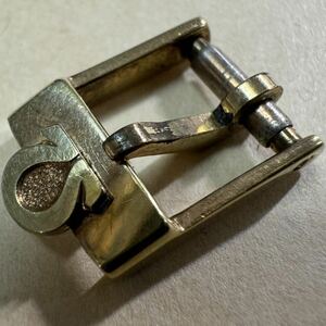 オメガ 8mm幅　尾錠 OMEGA レディース用 ゴールド　GOLD buckle belt バックル　金色　2-1