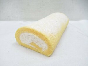 2★【直接引取不可】 食品サンプル ディスプレイ ロールケーキ 1本 ケーキ 洋菓子 デザート スイーツ 見本品 料理模型 飲食店 置物 飾り